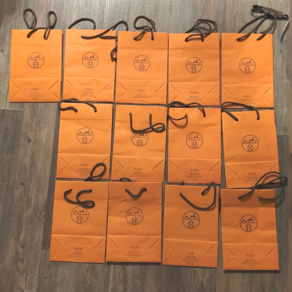 Hermes shopping bags